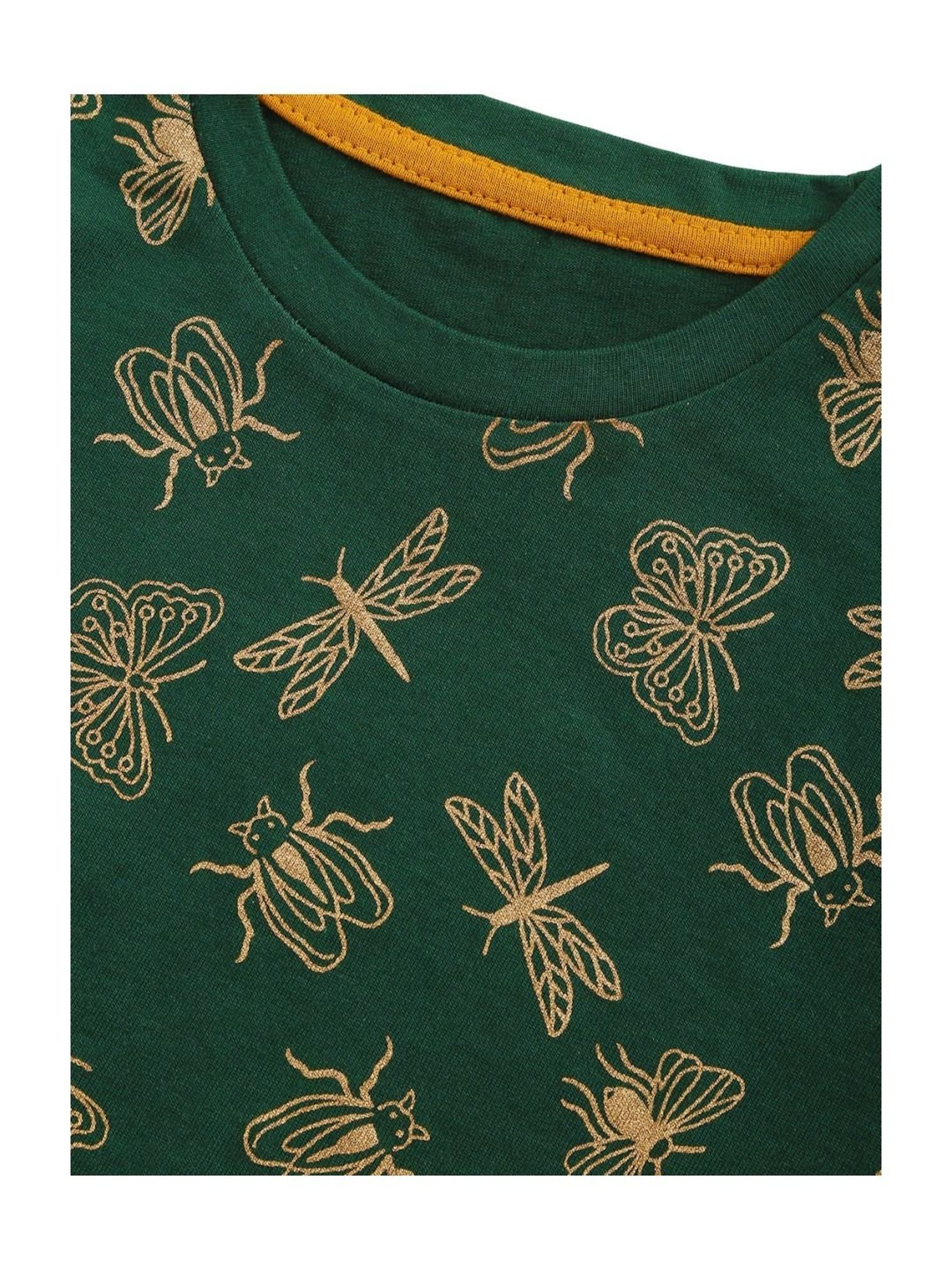 Kids Craft Bottle Green Cotton Printed T-Shirt & Shorts