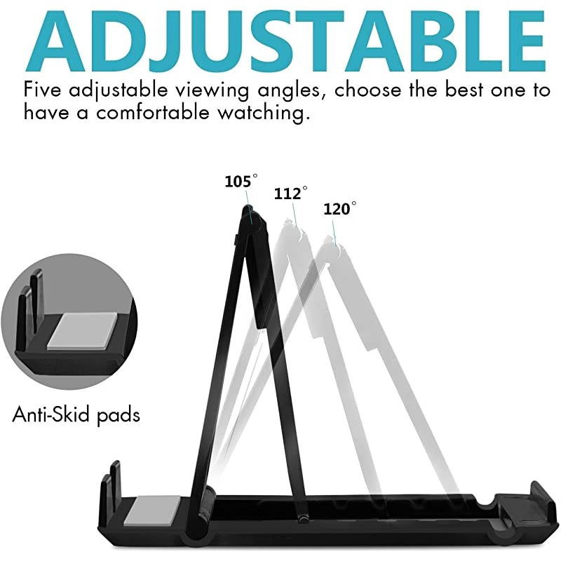 Phone Stand 4 Pack Cell Phone Stand Universal Foldable Tablet Stand MultiAngle Pocket Desktop Holder Cradle Compatible Phone XR XS Max X1187 Plus76s65 Tablets