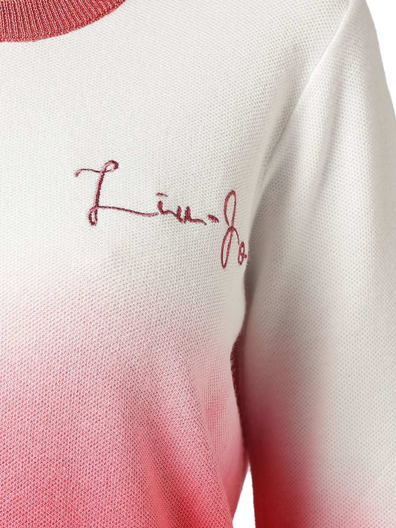 Liu Jo Barbie & Shaded Logo Regular Fit Sweatshirt