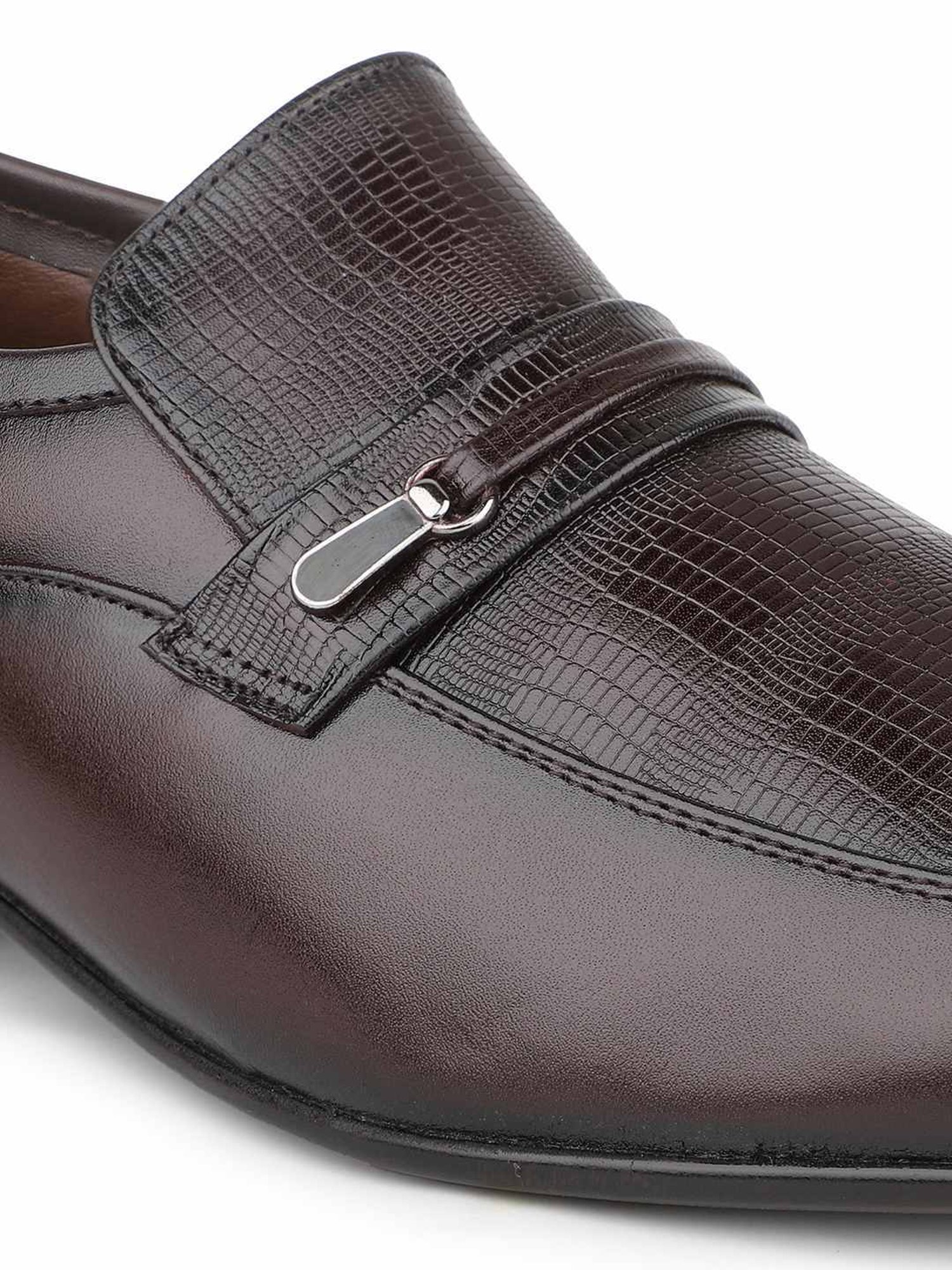 Privo Men's Cherry Formal Loafers