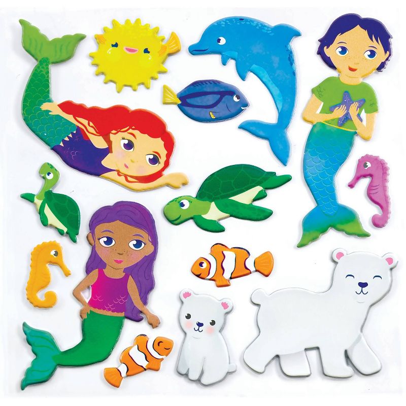 Creativity for Kids Sensory Sticker Playset - Magical Undersea