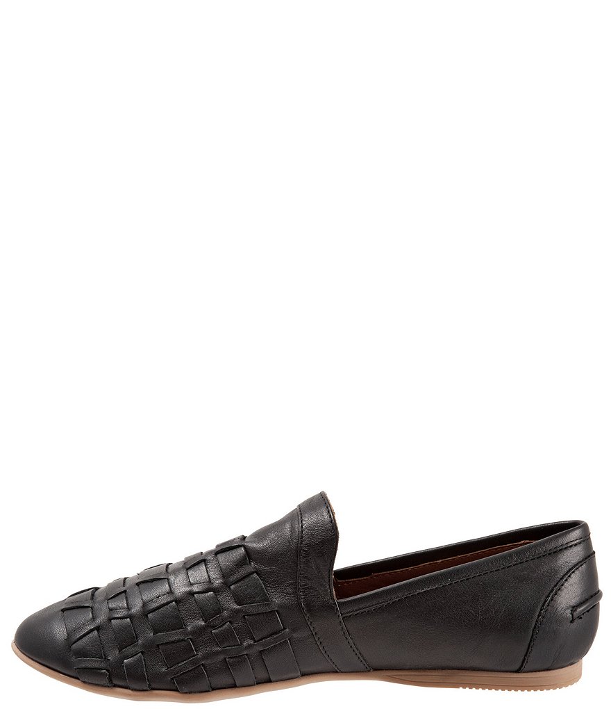 Bueno Kristy Woven Leather Slip-On Flats