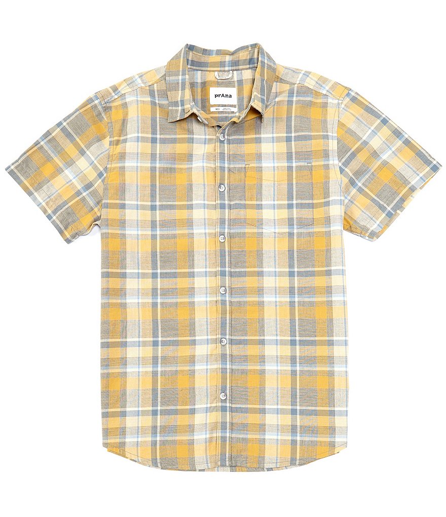 prAna Groveland Recycled Materials Short-Sleeve Woven Shirt