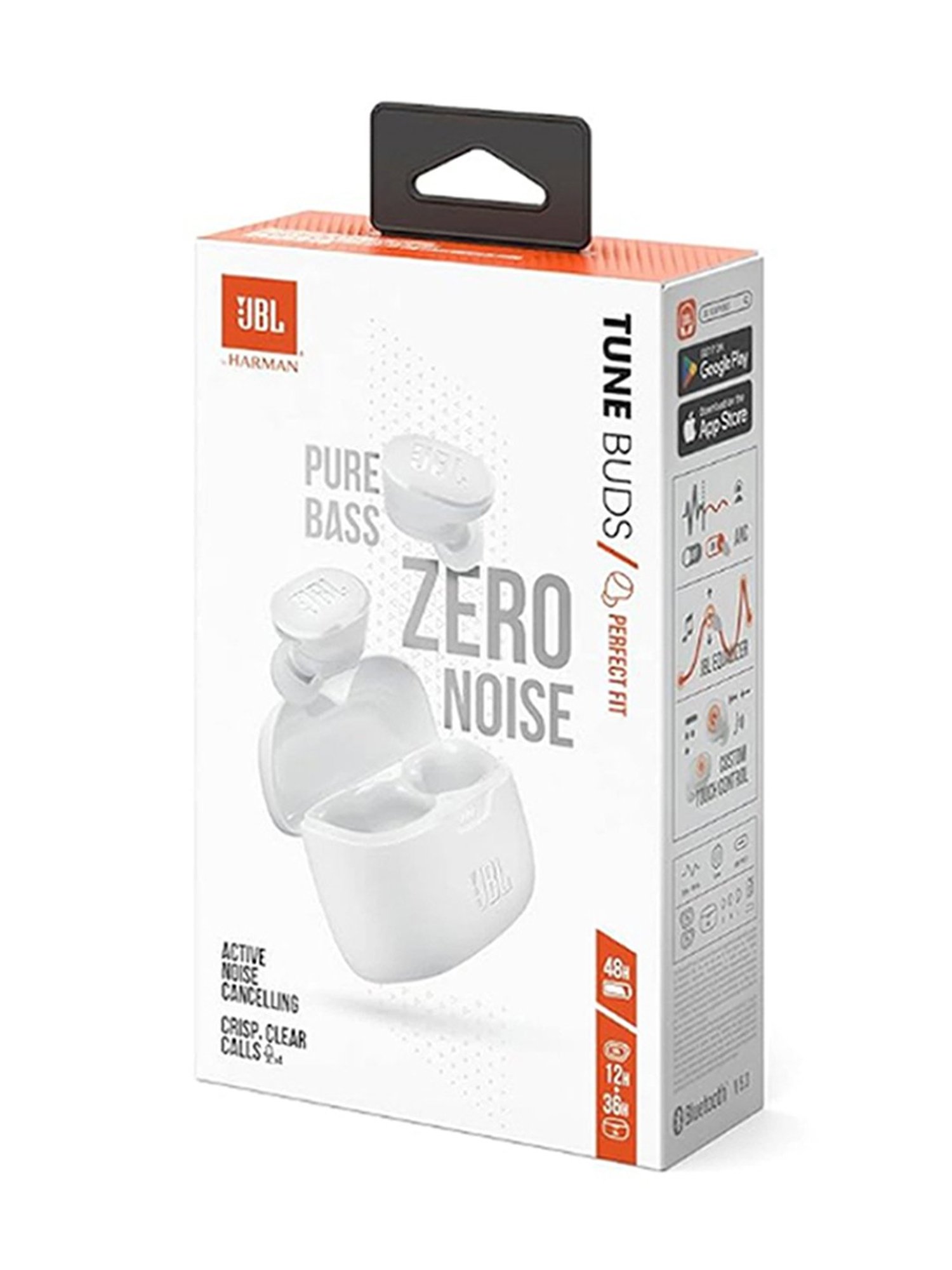 JBL Tune Buds In Ear Bluetooth Wireless Earbuds with ANC & 48hrs Battery (White, True Wireless)