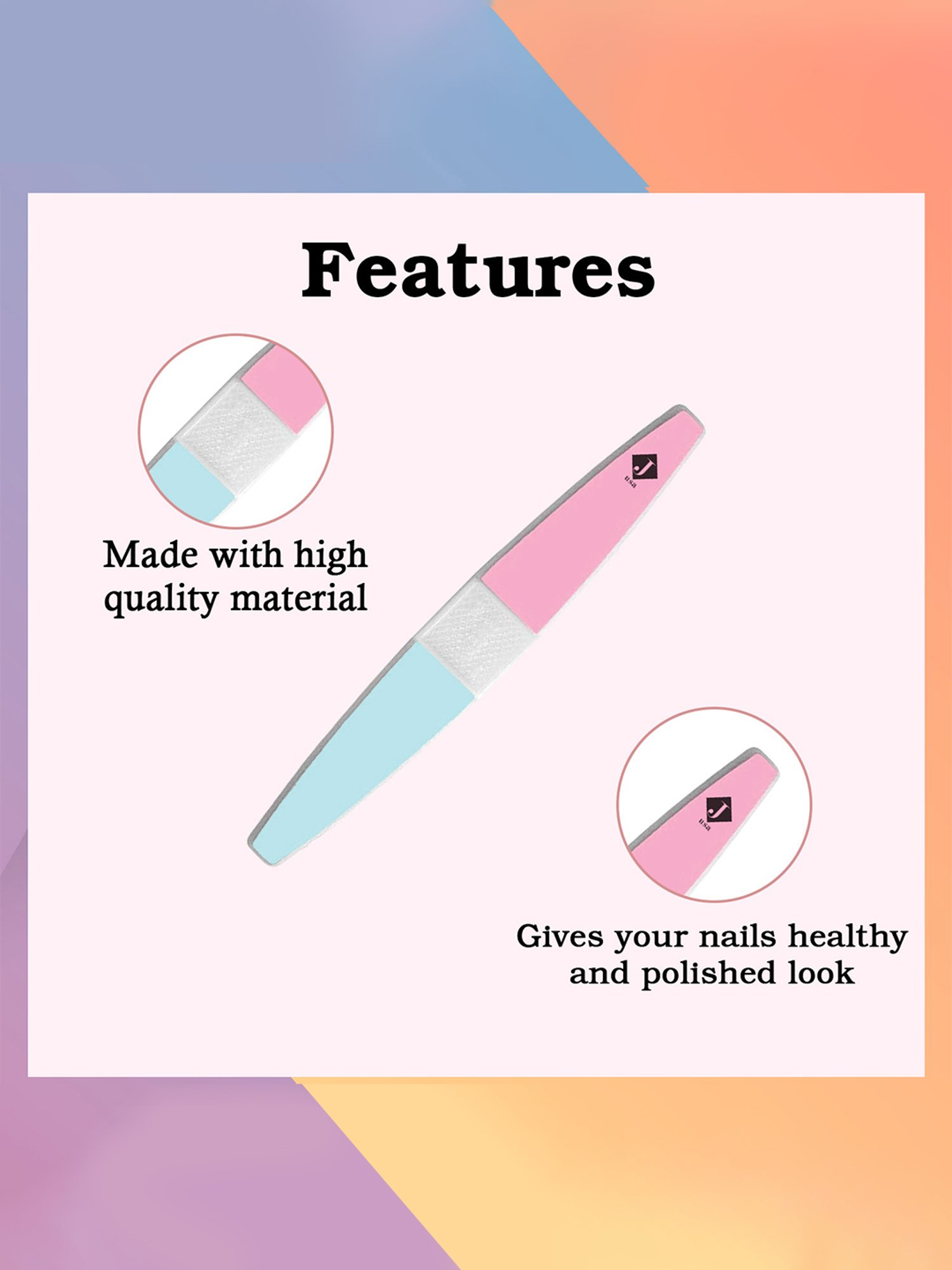 Raaga Professional Pedicure & Manicure 6 Step Single Use Kit Rose - 6 Sachets