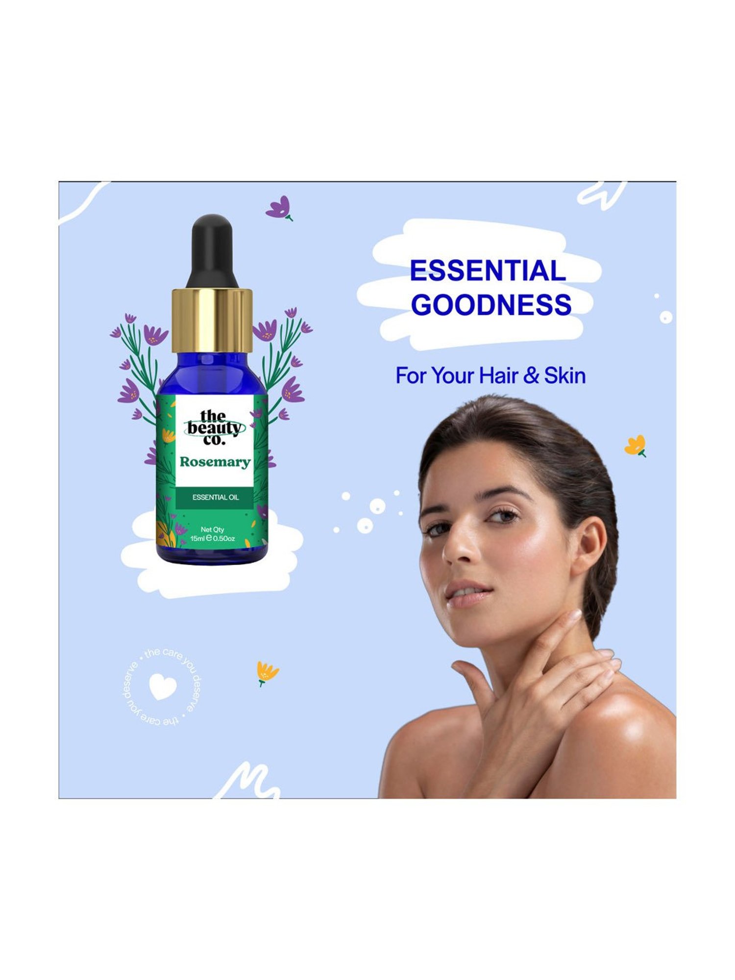 The Beauty Co. Rosemary Essential Oil - 15ml