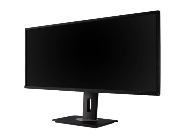 ViewSonic VG3448 34" WQHD 3440x1440 5ms 2xHDMI DisplayPort Mini DisplayPort USB Hub Built-in Speakers Backlit Widescreen LED LCD Monitor