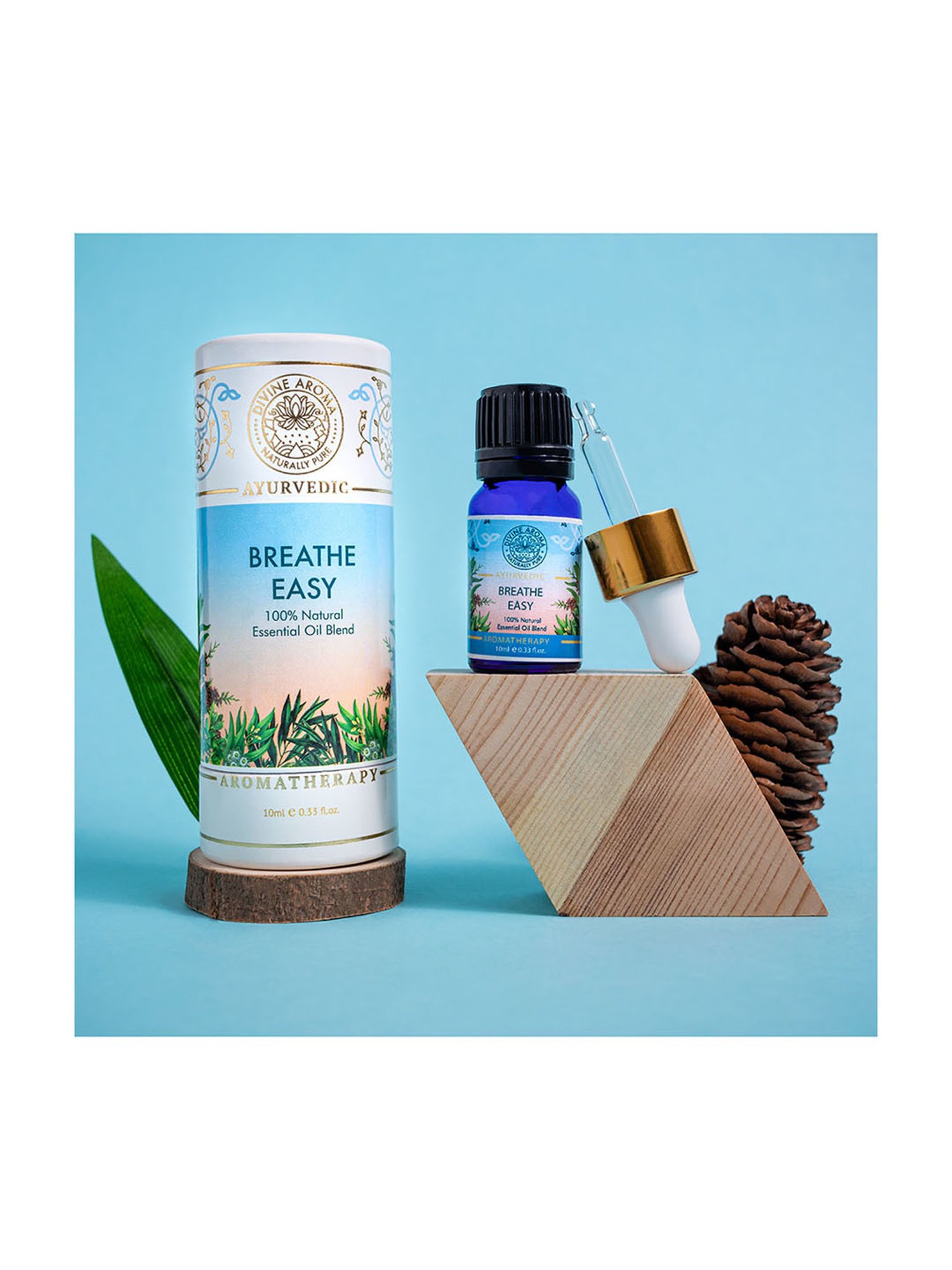 Divine Aroma Breathe Easy Essential Oil Blend - 10 ml