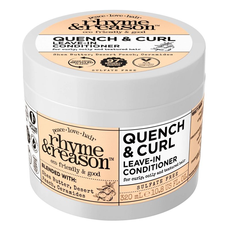 Rhyme & Reason Quench & Curl Leave-In Conditioner - 10.8 fl oz
