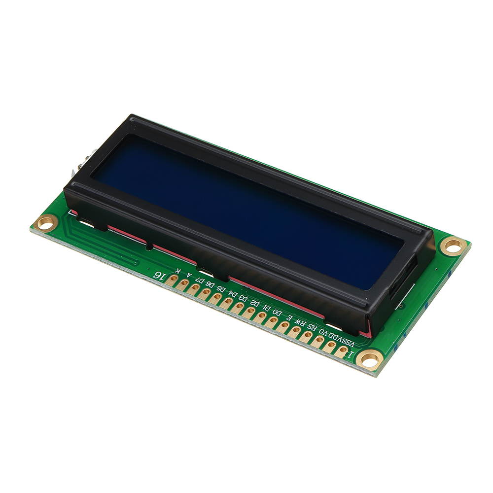 10Pcs 1602 Character LCD Display Module Blue Backlight for Arduino - products that work with official Arduino boards