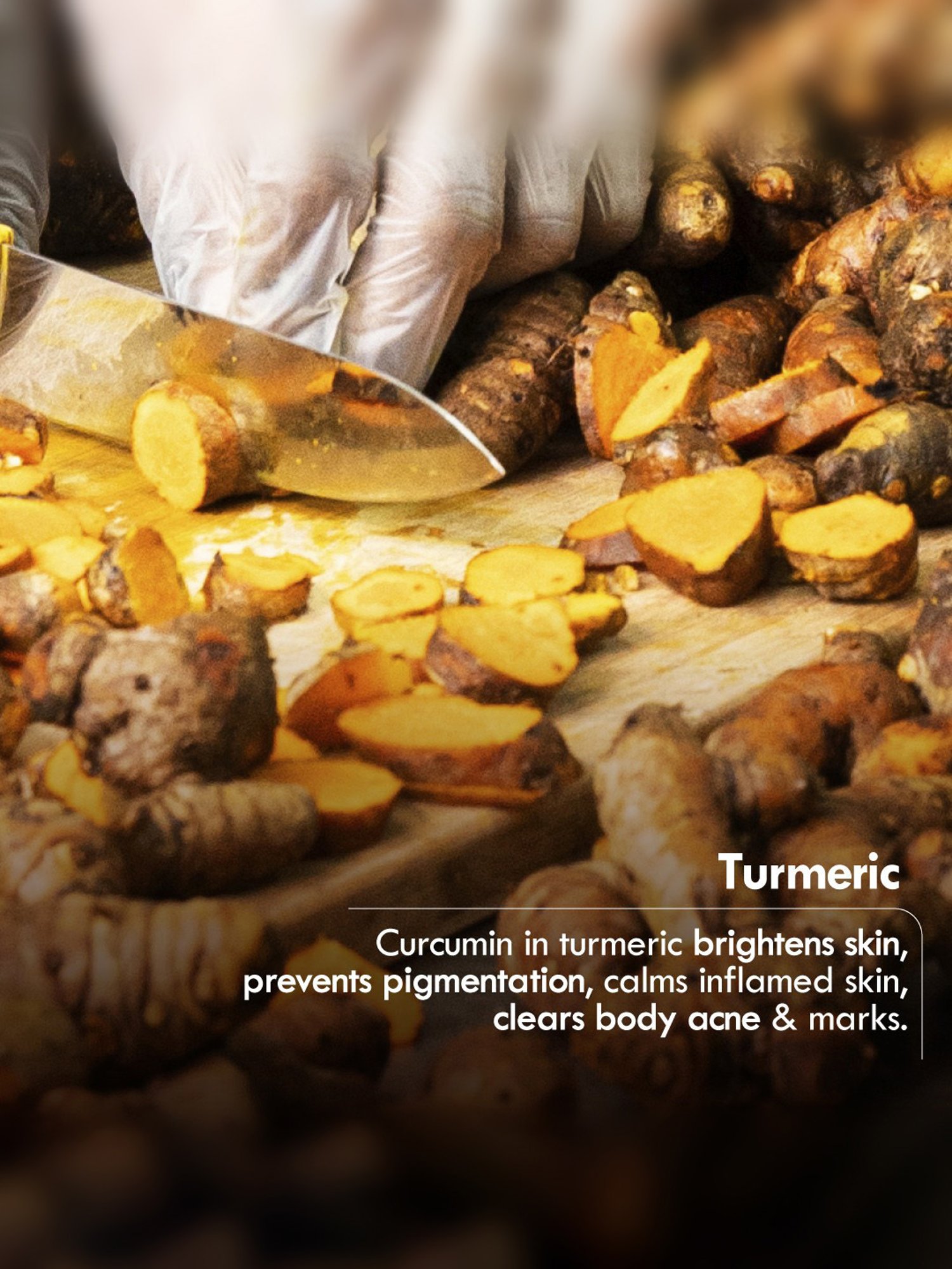 Nat Habit Cold Processed Healing Turmeric-Oats Soap - 125 gm