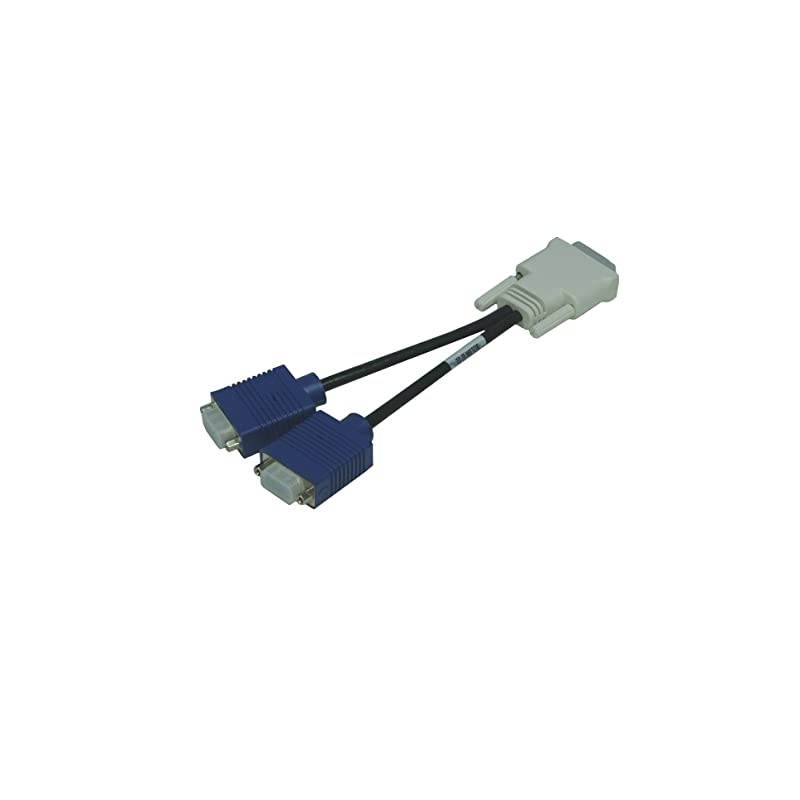 LFH / DMS-59 to Dual VGA Y-Splitter Cable 338285-008 (Discontinued by Manufacturer)