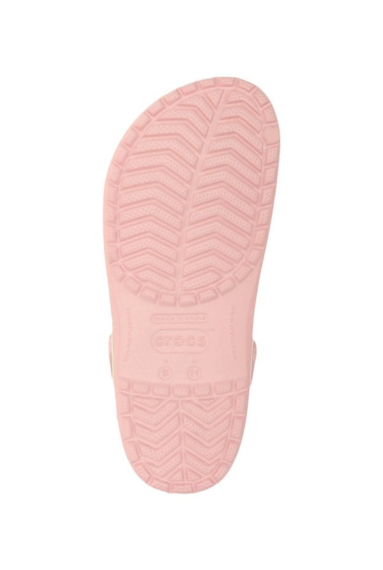 Crocs Unisex Crocband Pearl Pink & White Clogs