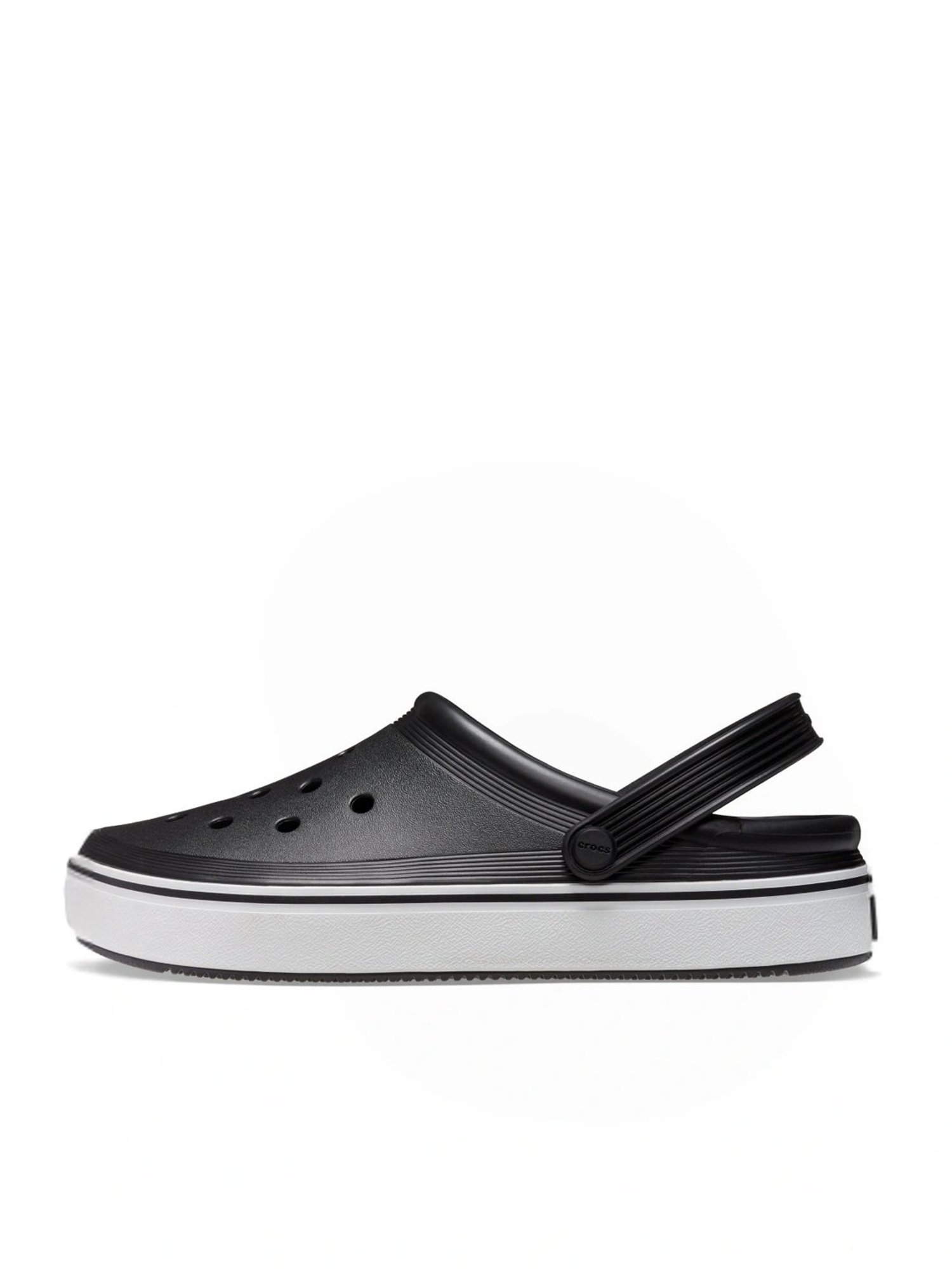 Crocs Men's Off Court Black Back Strap Clogs