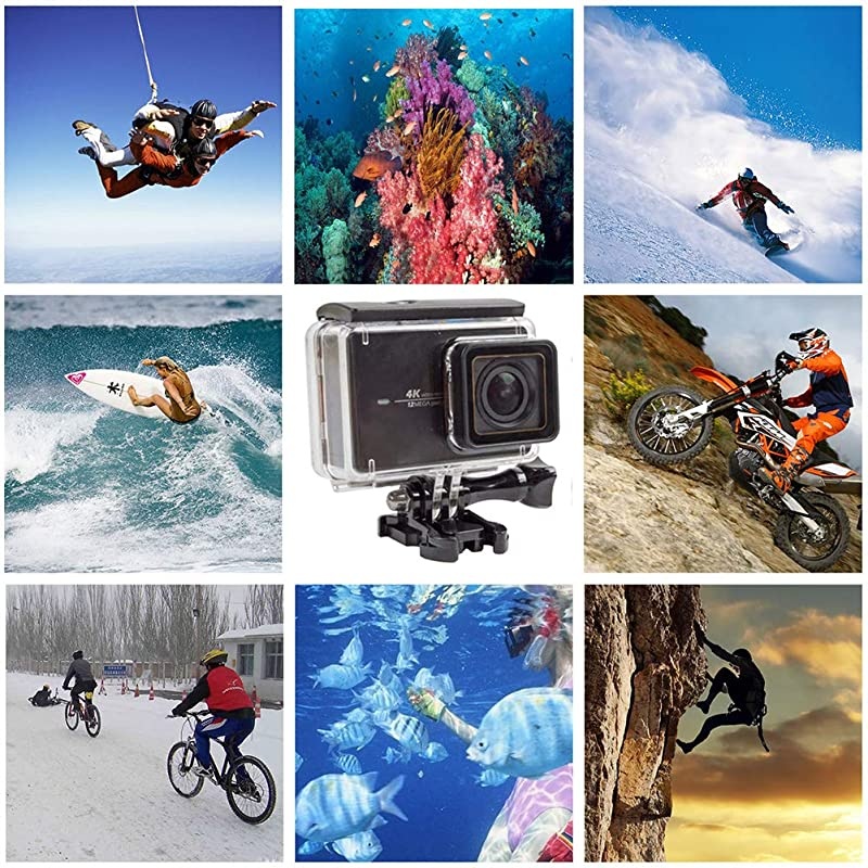 Housing Case for Xiaomi Yi 4K / Xiaoyi Yi 4K+ / Yi Lite Action Camera with Touch Screen Accessories Underwater Diving 35M Protective Shell