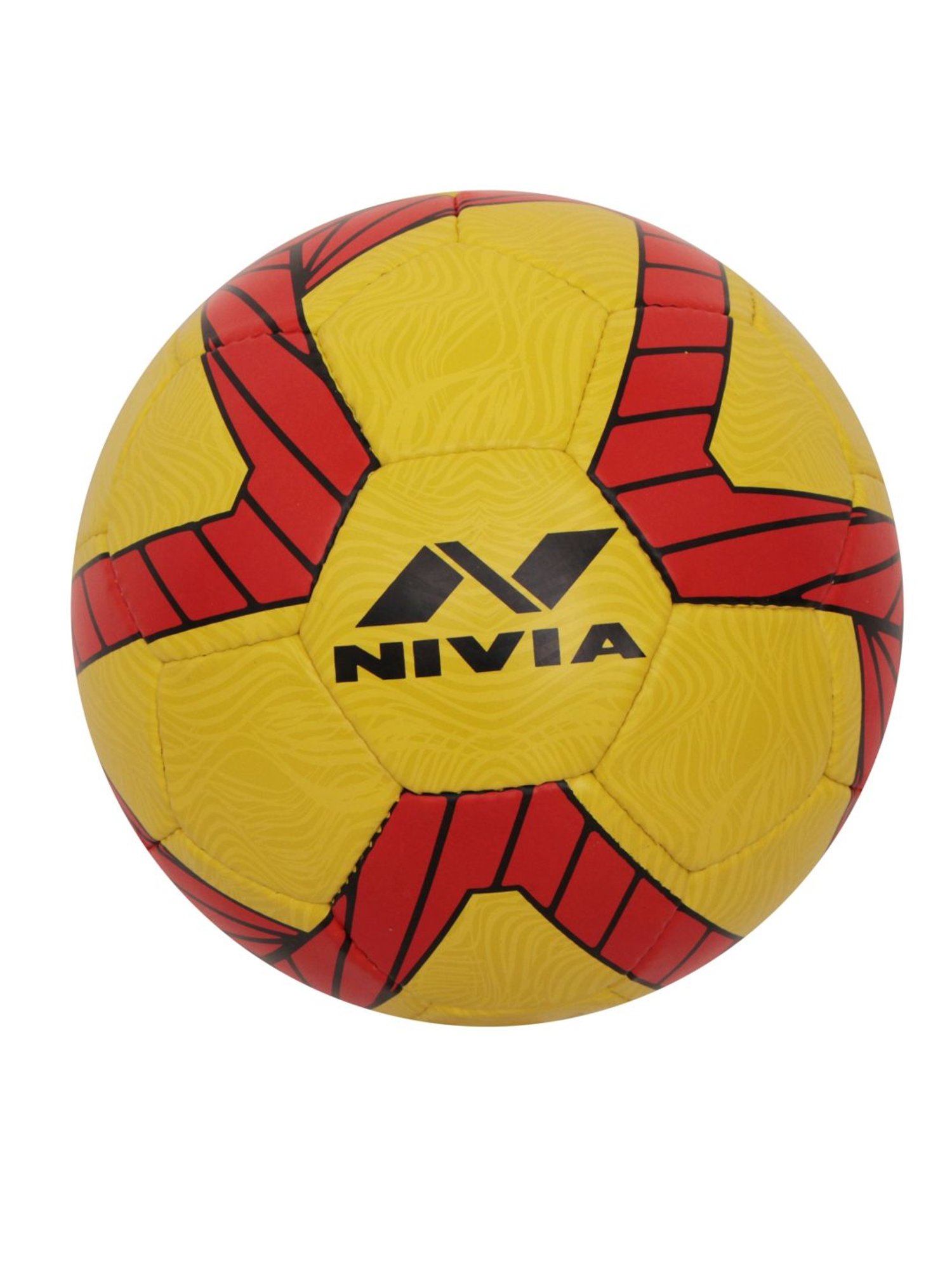 Nivia Kross World Germany Yellow & Red Football (Size-5)