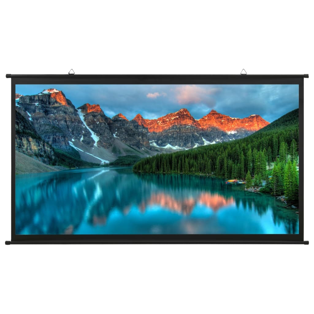 vidaXL Projection Screen 108" 16:9 Home Theater Screen Office Presentation
