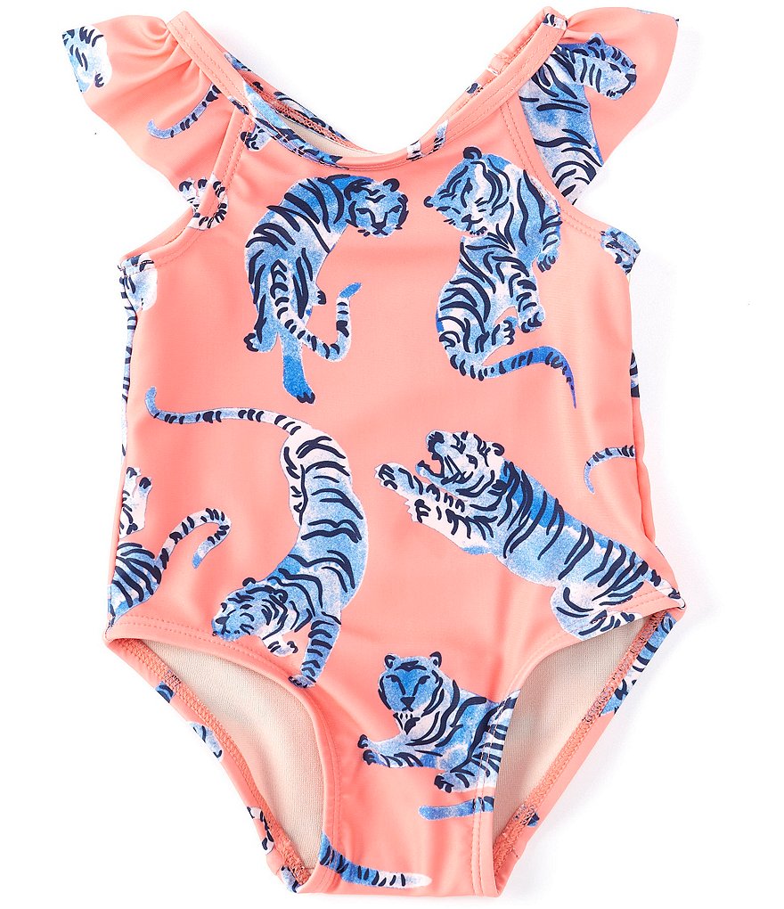 Tea Collection Toddler Girls 2T-4T Sweet Treats One-Piece Swimsuit