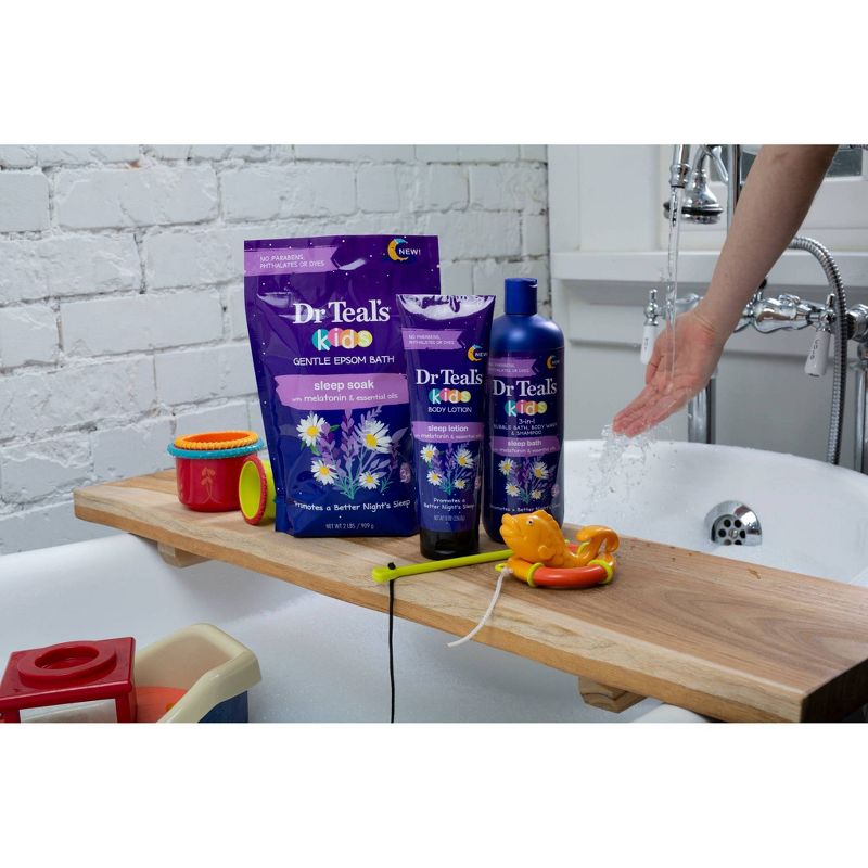 Dr. Teal's Kids Melatonin 3-in-1 Body Wash - 20oz