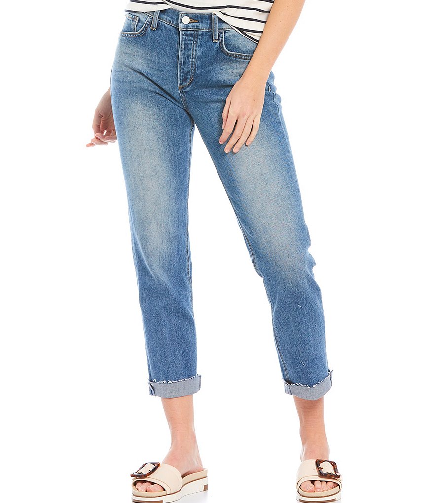 Joe's Jeans Scout High Rise Cuff Hem Straight Jeans
