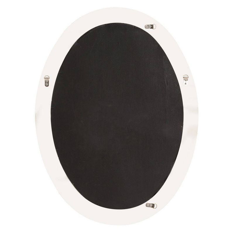 Oval George Decorative Wall Mirror White - Howard Elliott