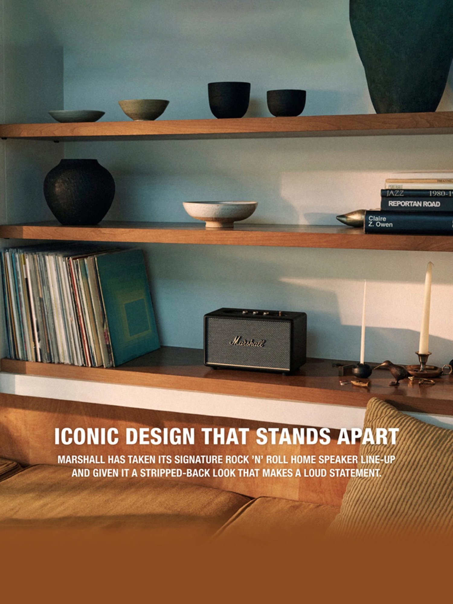 Marshall Acton III Bluetooth Home Speaker (Black)