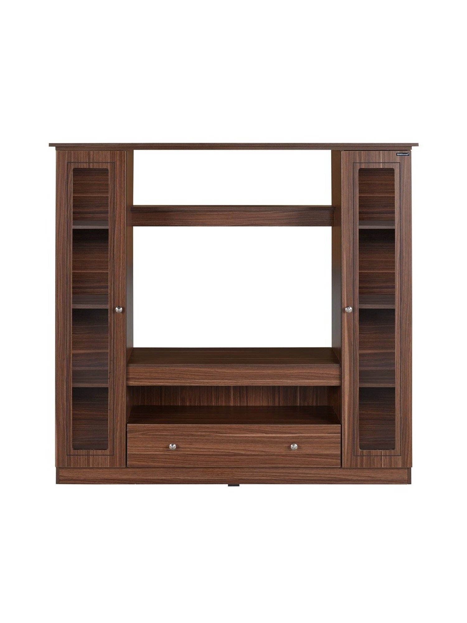 Nilkamal Cora White Engineered Wood TV Entertainment Unit with 2 Shelves