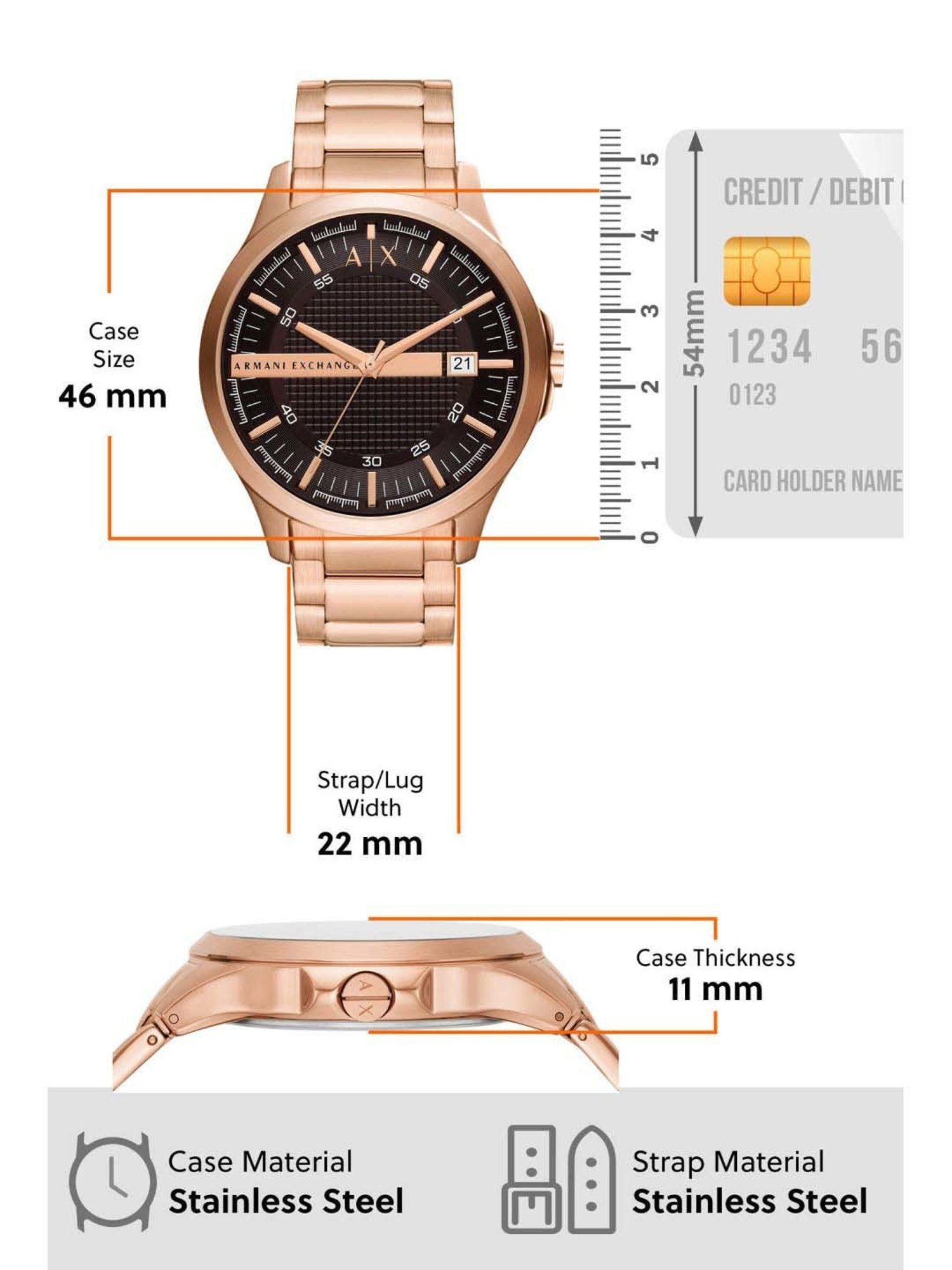 Armani Exchange AX2449 Analog Watch for Men