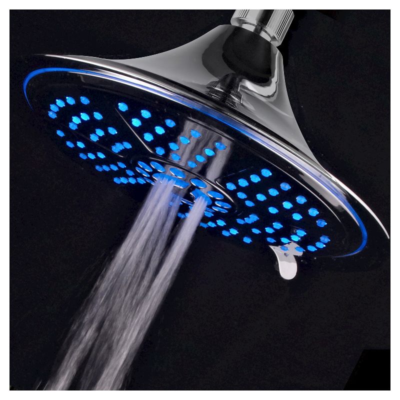 8" LED Color Changing Showerhead Chrome - DreamSpa