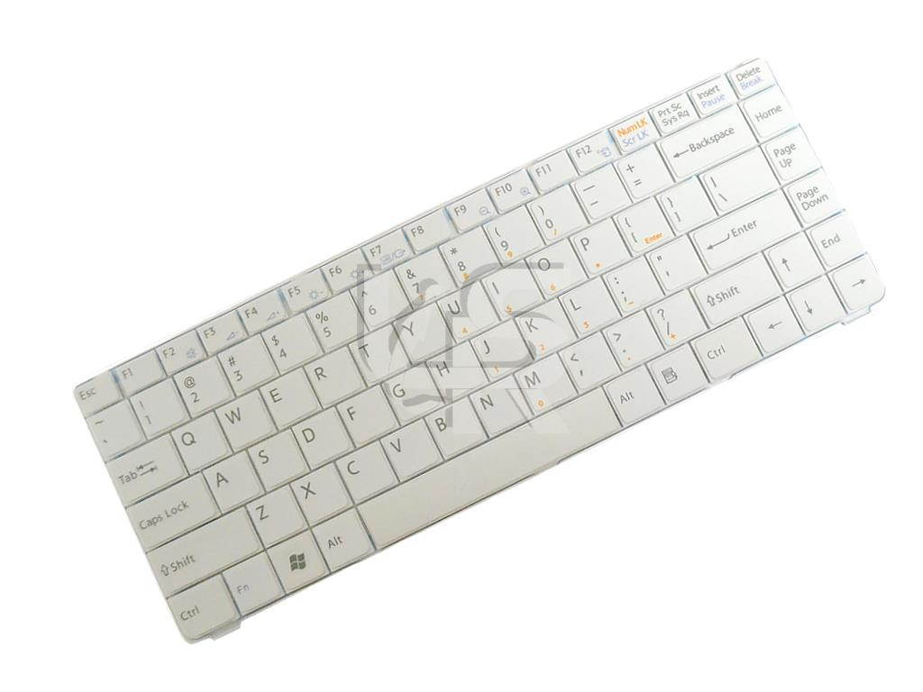 Loreso Compatible Laptop Keyboard Replacement For Sony VAIO VGN-NR VGN-NS 148044381 V072078BS2 53010BM08-203-G NSK-S6101 9J.N0A82.101 81-31205001-04 81-31205001-03 V072078BS1 V072078AS1 - White