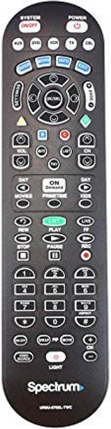 spectrum tv remote control 3 types to choose frombackwards compatible with time warner, brighthouse and charter cable boxes (pa