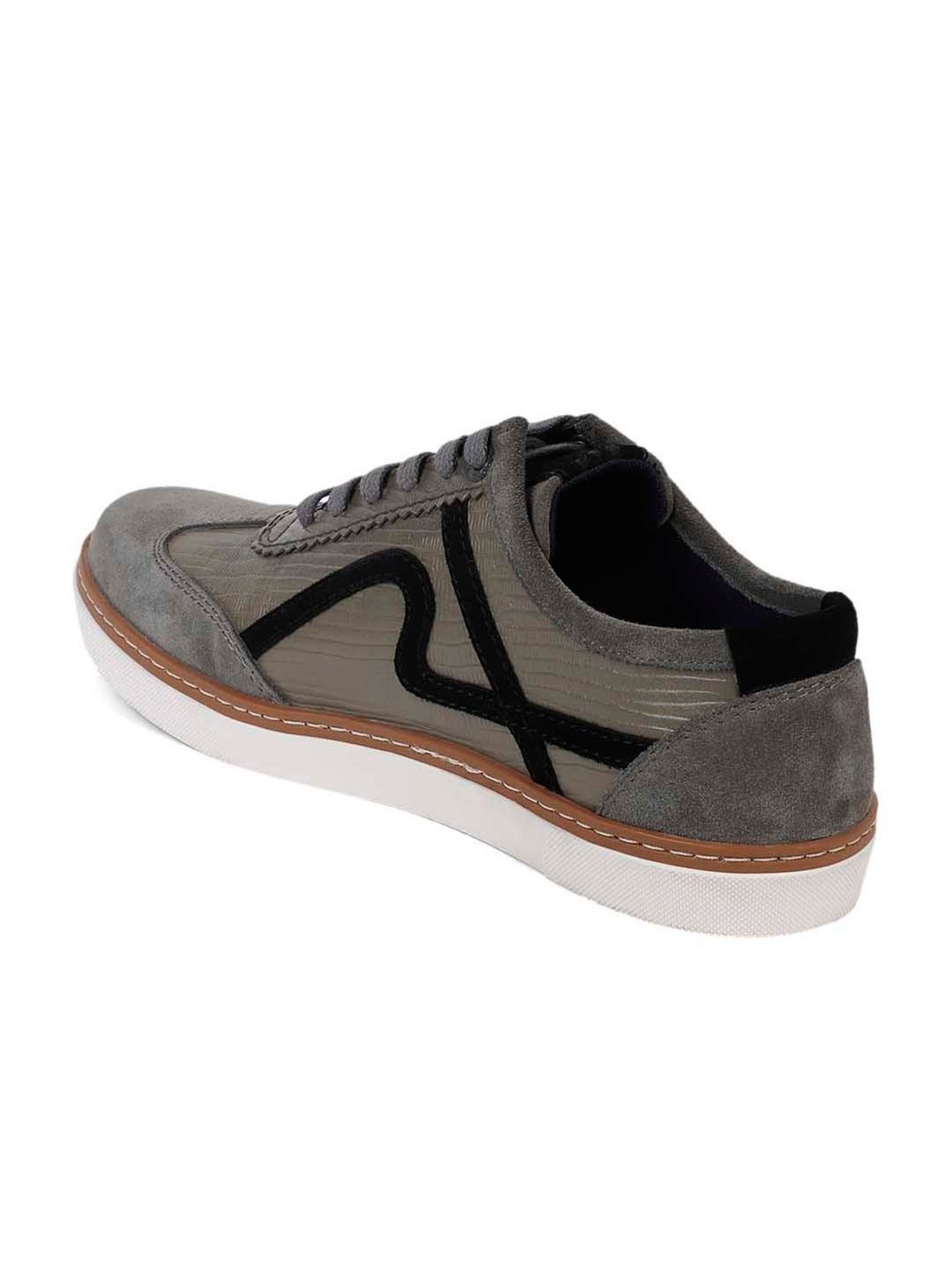 EZOK Men's Grey Casual Sneakers