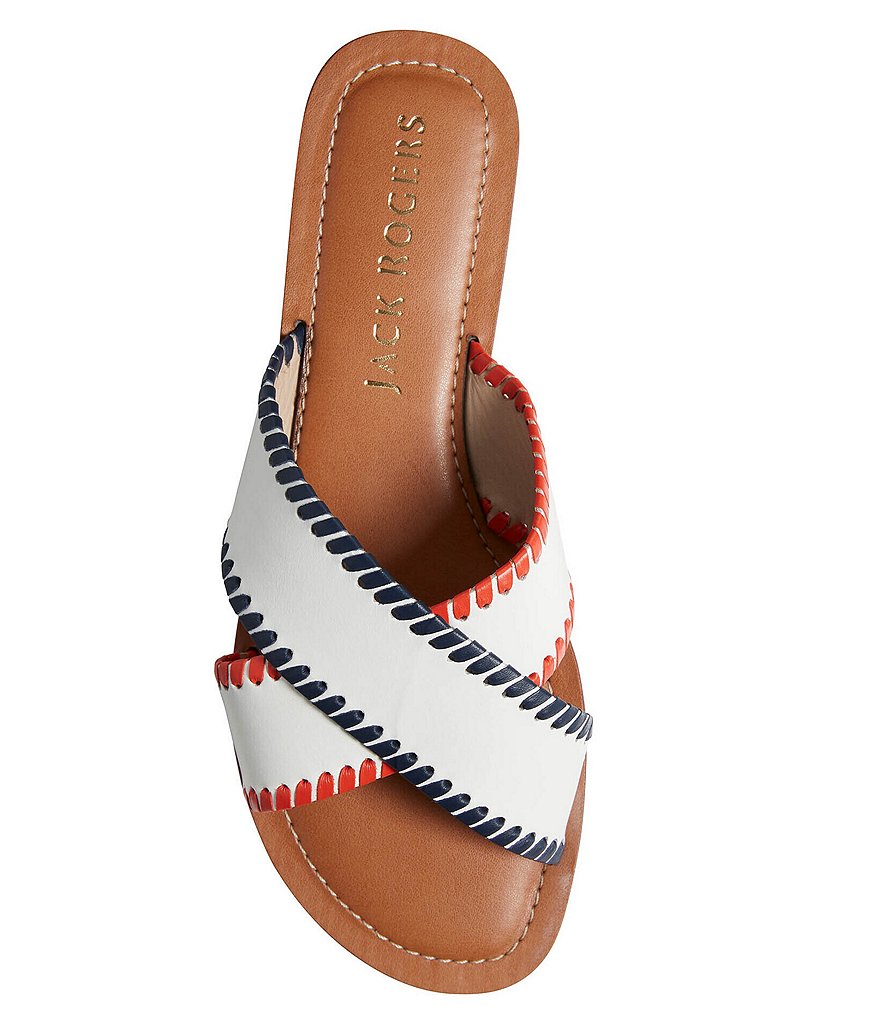 Jack Rogers Sloane X Band Patriotic Slides