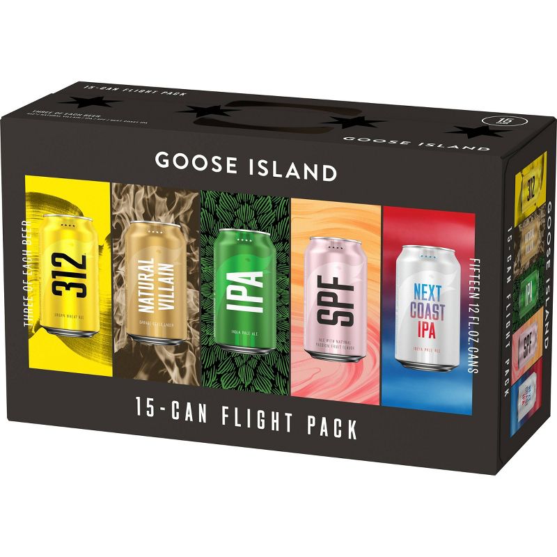Goose Island Flight Pack Variety Beer - 15pk/12 fl oz Bottles