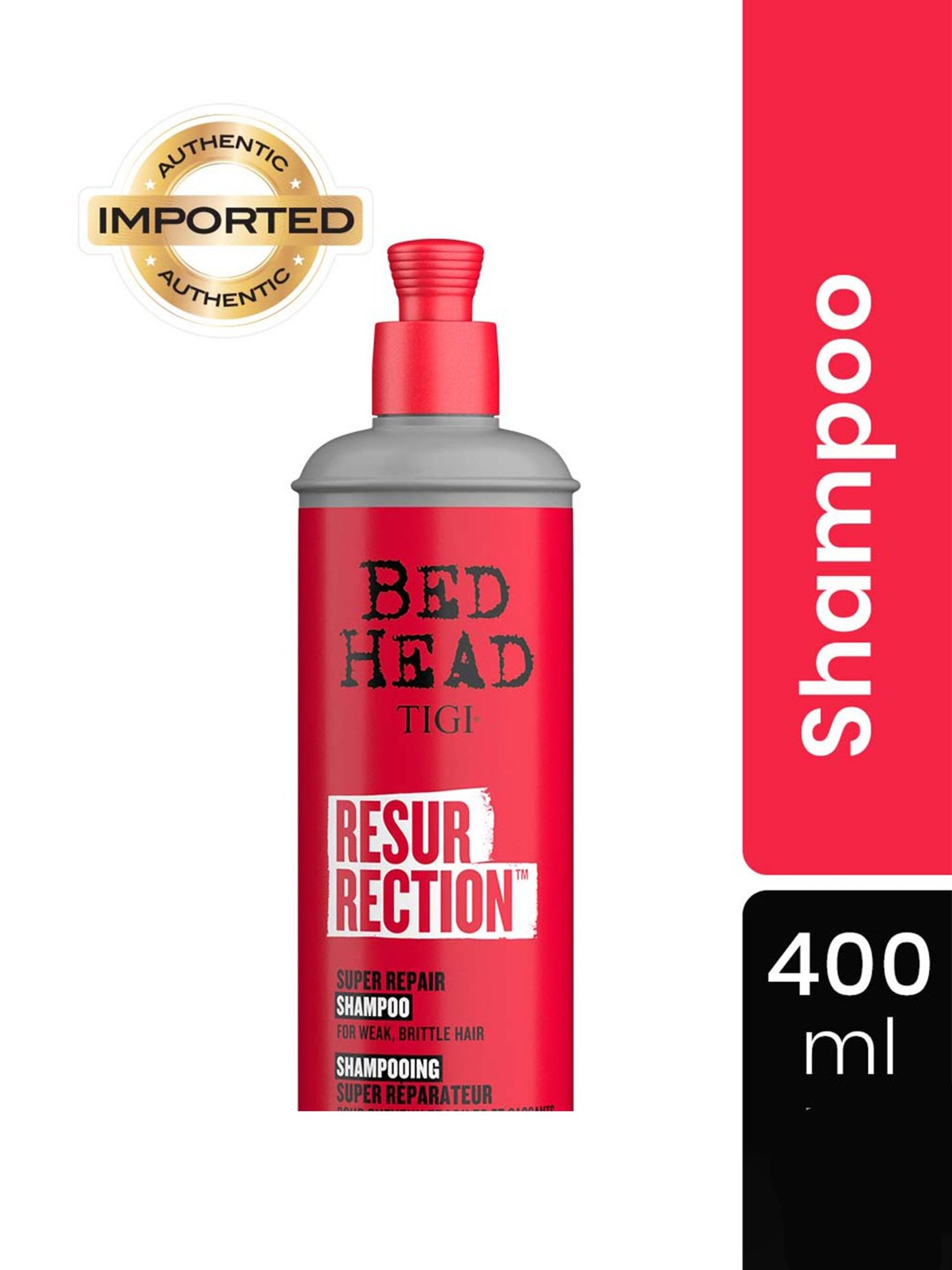 Bed Head TIGI Resurrection Super Repair Shampoo - 400 ml