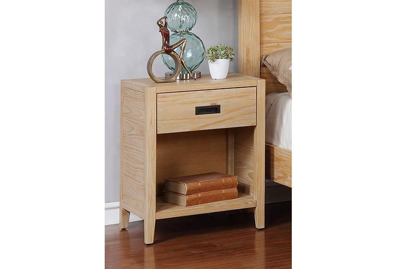 Glenwillow Home Alvesta Nightstand in Natural