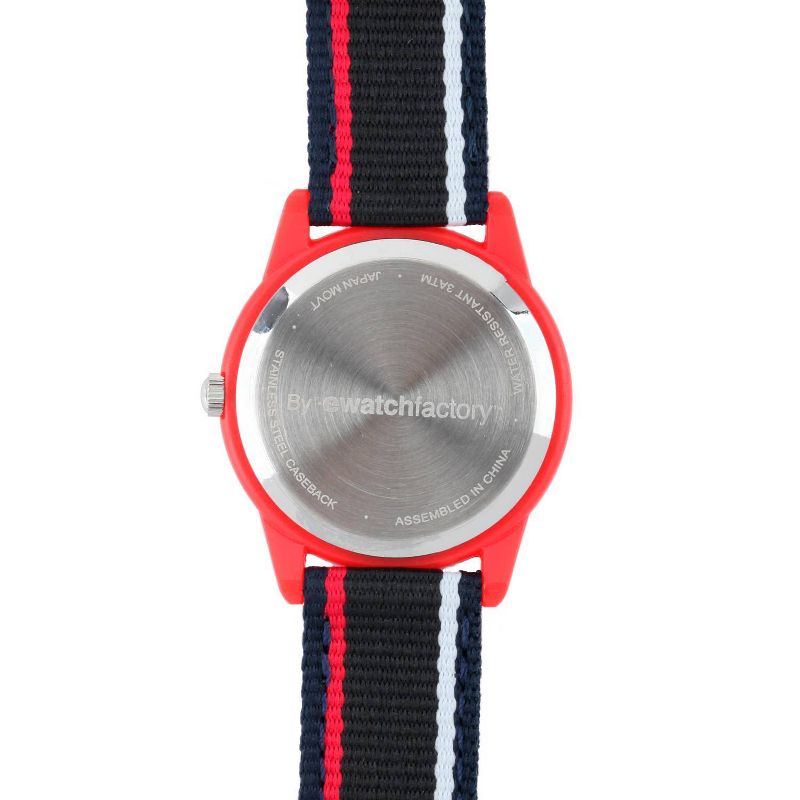 Boys' Red Balloon Red Plastic Time Teacher Watch - Black