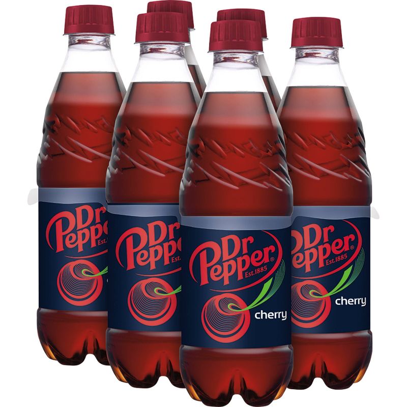 Dr Pepper Cherry Soda - 6pk/16.9 fl oz Bottles