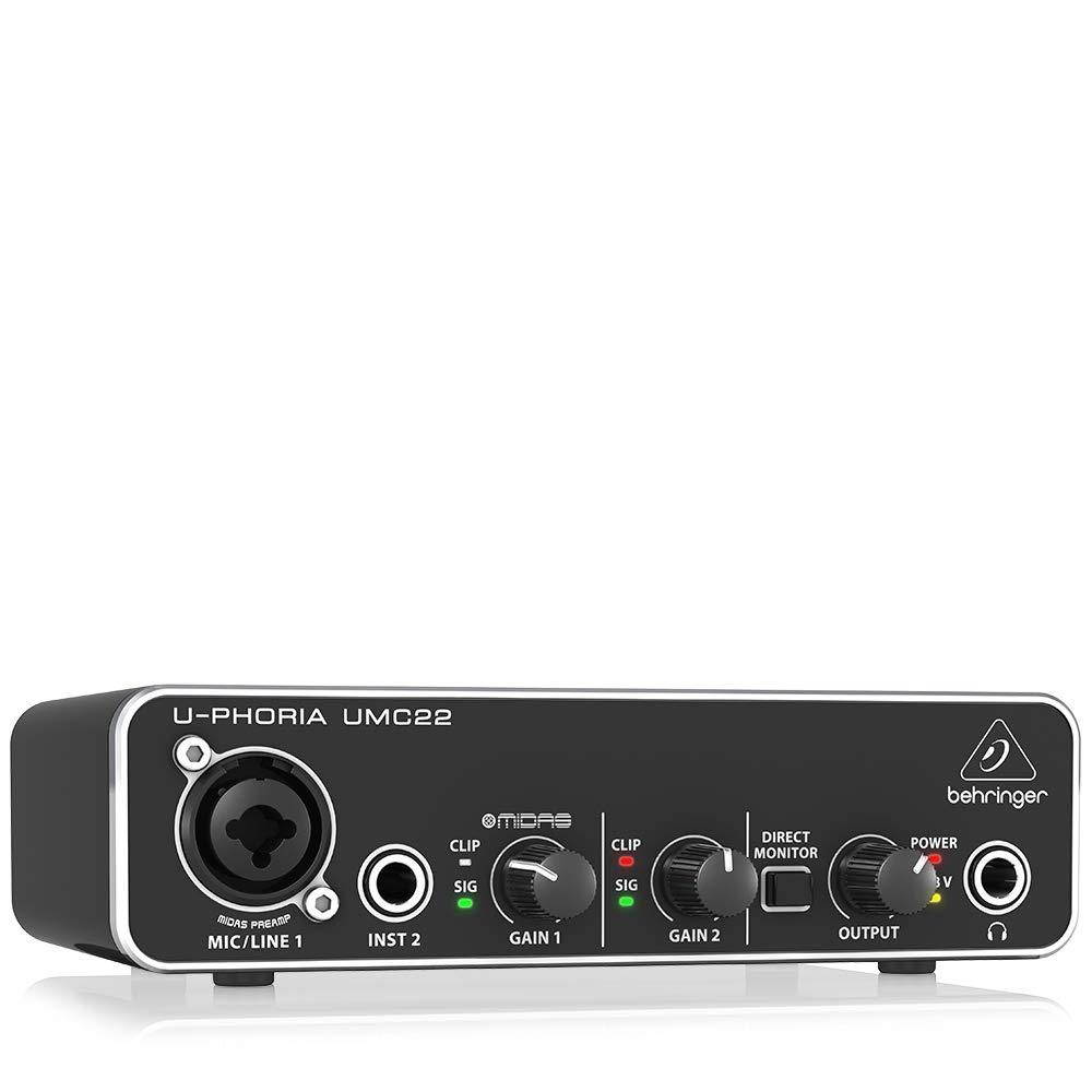 BEHRINGER audio interface (UMC22)