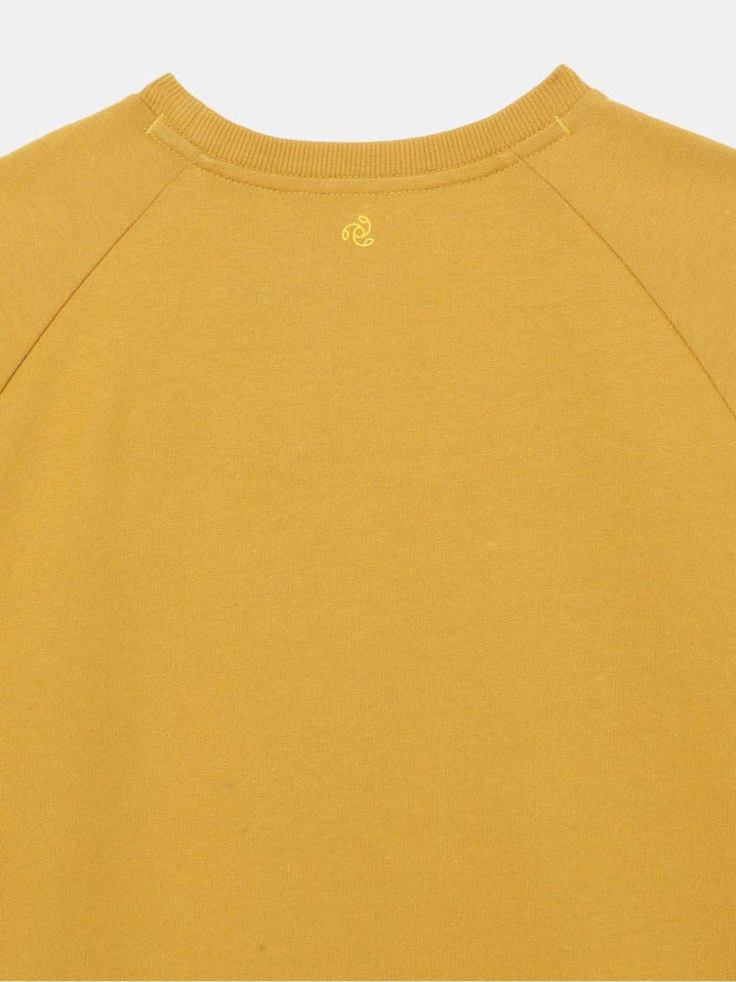 KIDS ONLY Blue Cotton Embroidered Full Sleeves Sweatshirt