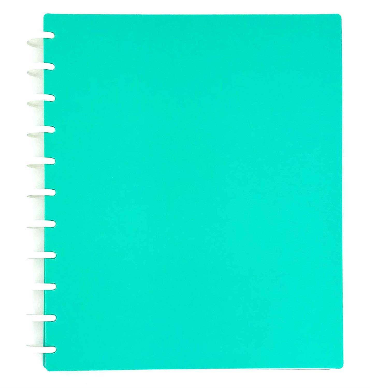 Talia Discbound Notebook, Celestial Turquoise, Letter