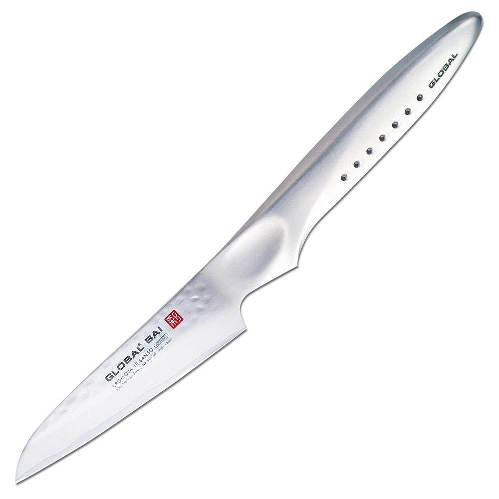 Global Sai Straight Paring Knife, 3.5-inch