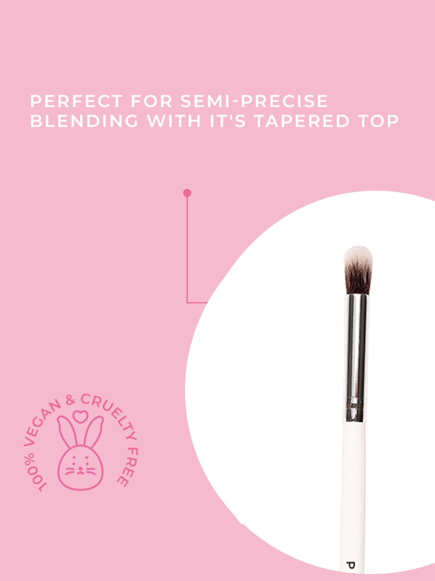 Praush Fluffy Eyeshadow Blending Brush Medium - P22