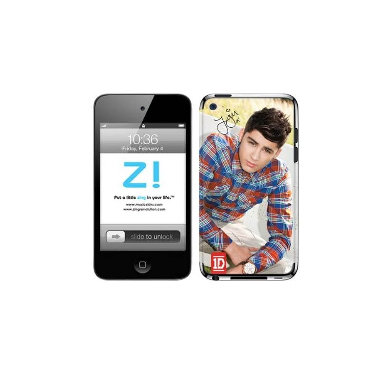 One Direction Premium Vinyl Adhesive Skin for iPod Touch 4, Zayn, MS-1D60201