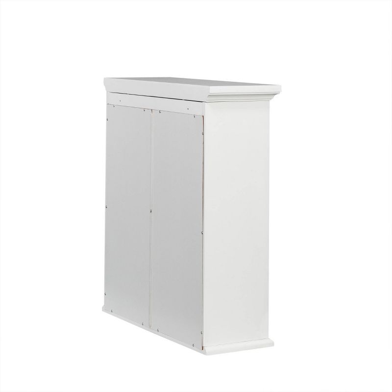 St.James Two Door Wall Cabinet White - Elegant Home Fashion
