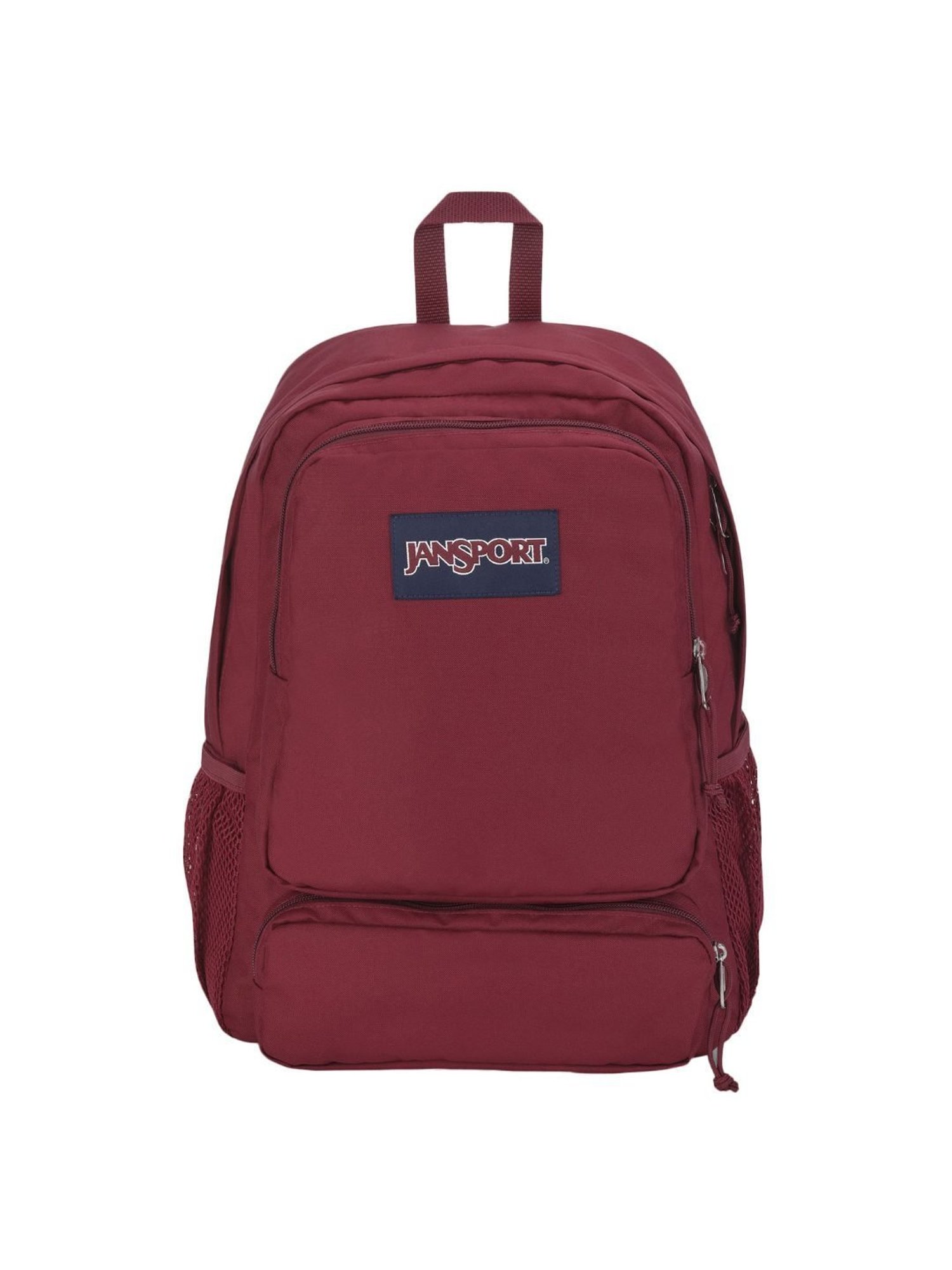 JanSport Doubleton Russet Red Medium Backpack - 34 Ltrs