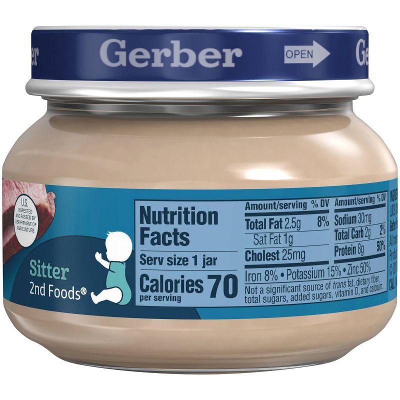 Gerber Baby 2nd Foods Beef & Gravy - 2.5oz