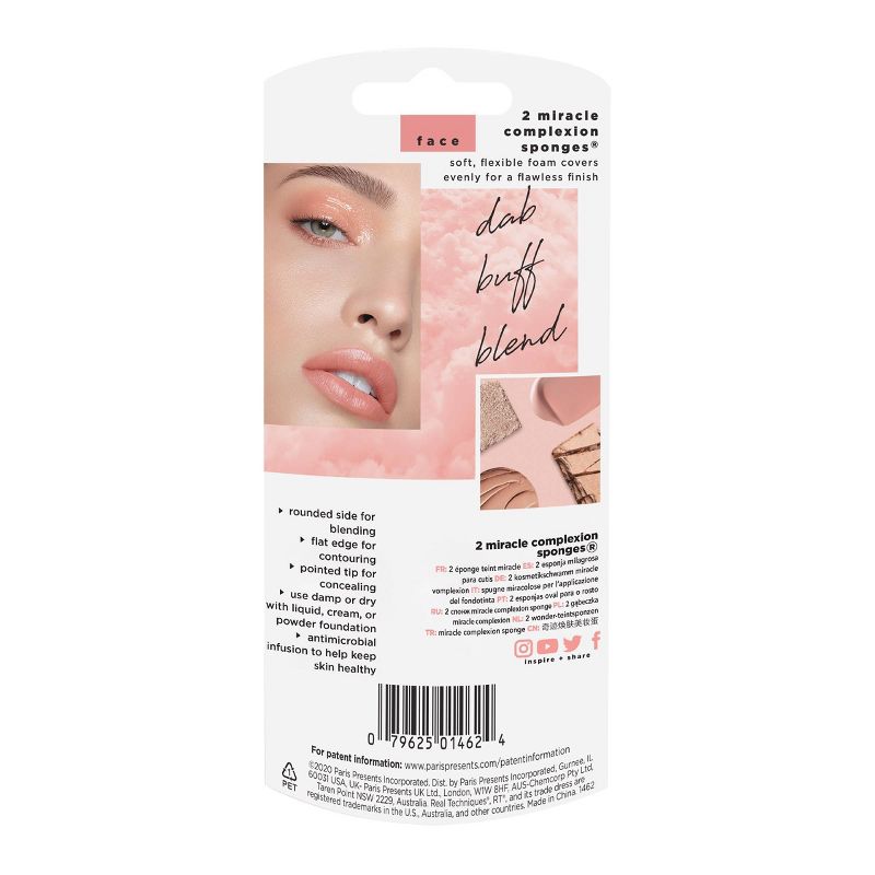 Real Techniques Miracle Complexion Sponge and Miracle Powder Sponge Duo