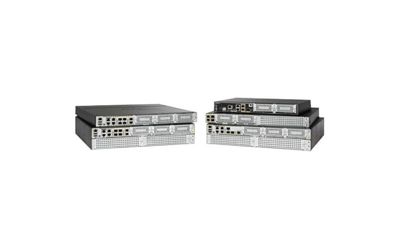 Cisco 4321 Router - 2 Ports - Management Port - 4 Slots - Gigabit Ethernet - 1U - Rack-mountable, Wall Mountable