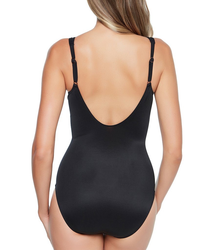 Miraclesuit Nefertiti Sanibel Tummy Control Underwire One Piece Swimsuit
